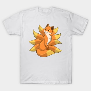 Fox with 9 Fox tails T-Shirt